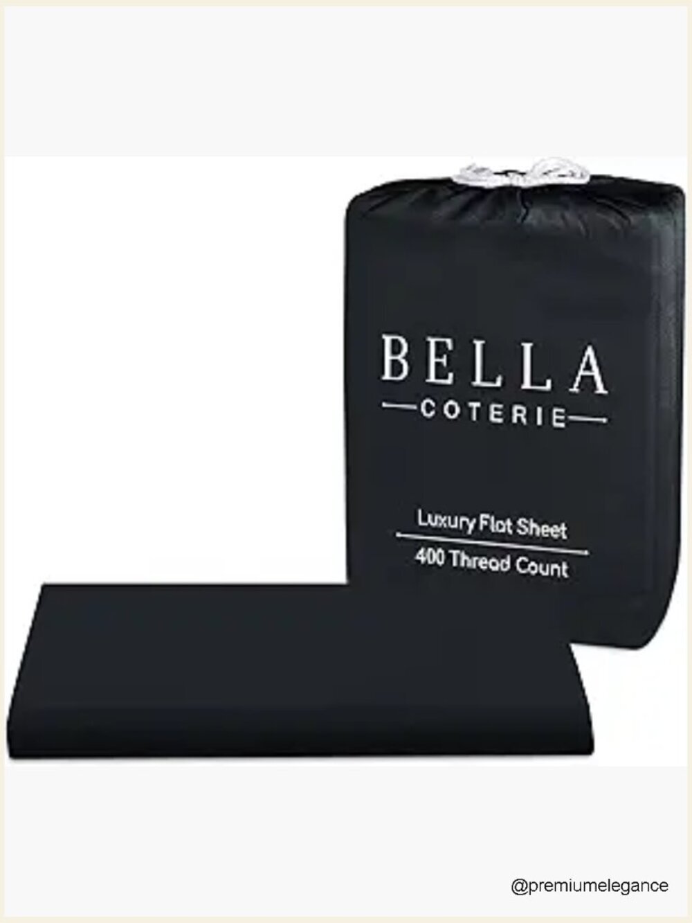 Luxury Bamboo Viscose Queen Flat Sheet Cooling Ultra Soft